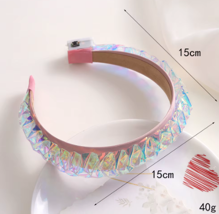 11 Diadema Led de Cristales