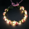2 Corona Floral con Luz Led