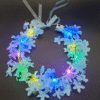 Corona de Pétalos con Luces Led