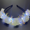 Diadema Flores Led