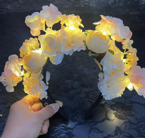 Diadema Catrina con Luz Led