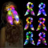 Moña Led para el Cabello con Lazo