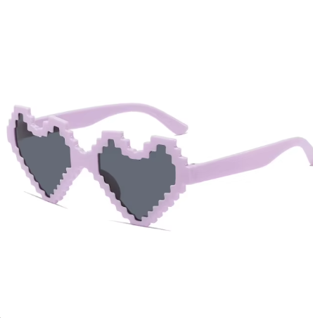 Gafas Corazón Pixel