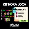 Kit Neón 1 (24 Personas)