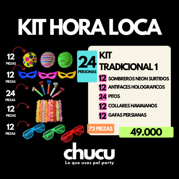 Kit Tradicional 1 (24 Personas)