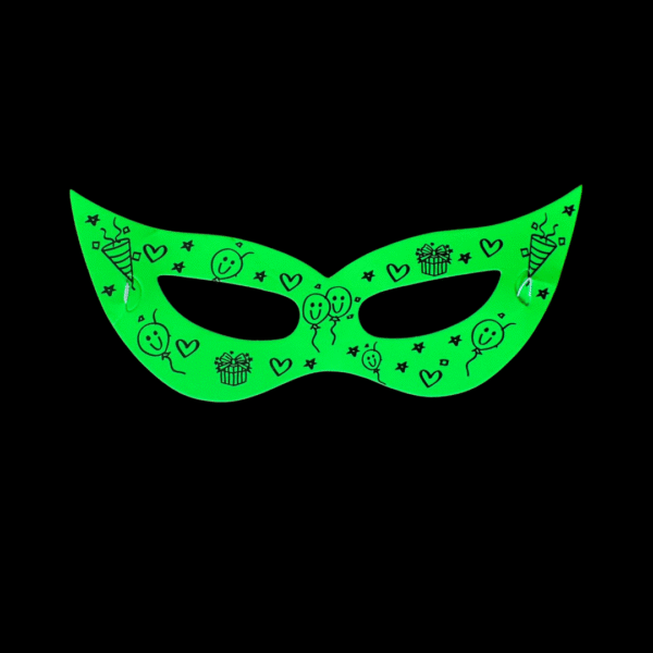 Antifaces Neón x 12 Unidades