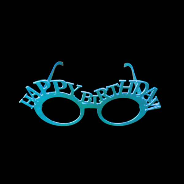 Gafas Happy Birthday x 12 Unidades
