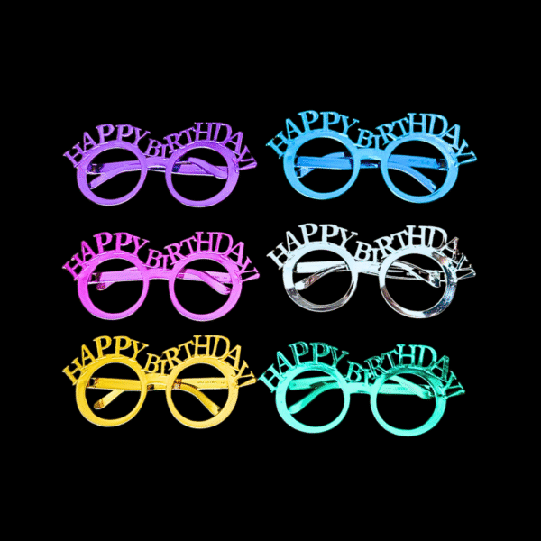 Gafas Happy Birthday x 12 Unidades