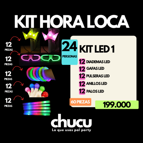 Kit Led 1 (24 Personas)