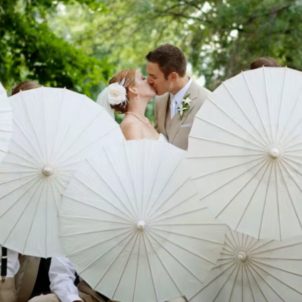 Sombrillas de Papel 80 cms de Diametro