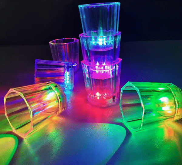 Copa Aguardiente Led