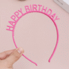 Diademas Happy Birthday x 12 Unidades