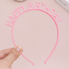 Diademas Happy Birthday x 12 Unidades