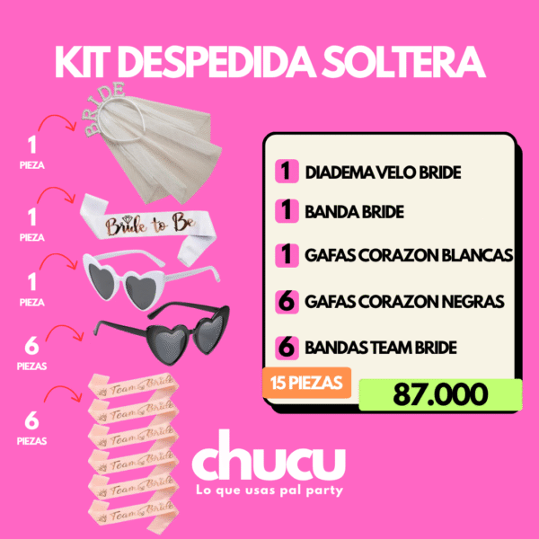 Kit Despedida Soltera